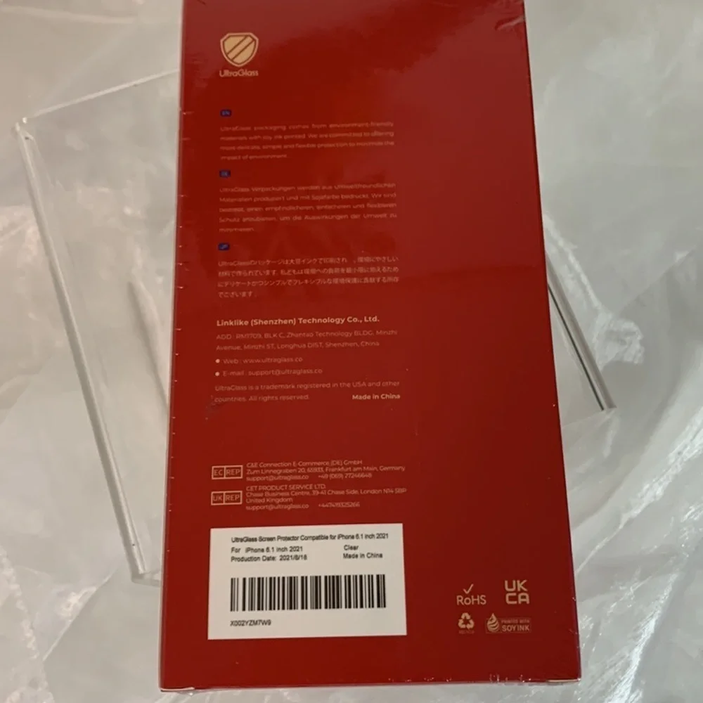 UltraGlass Treated Screen Protector for iPhone 13 / iPhone 13 Pro